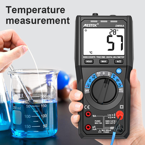 Multímetro Digital DM96A 10A True-<span class=keywords><strong>RMS</strong></span> 6000 recuentos Pantalla de 3 líneas Probador analógico Voltímetro Condensador Medidor de temperatura Amperímetro - Product Image 5