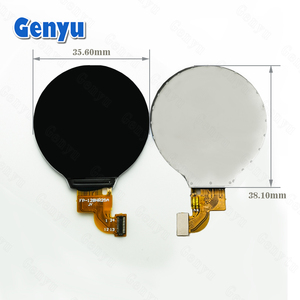 Màn Hình Lcd Tròn 1.3 Inch 1.28 Inch 4Spi <span class=keywords><strong>Tft</strong></span> Cho Đồng Hồ Thông Minh Circle 1.3 <span class=keywords><strong>Tft</strong></span> Lcd 240X240Dots Ips Gc9A01 14Pin Zip Fpc - Product Image 5