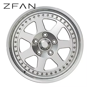 Zfan <span class=keywords><strong>ล้อ</strong></span>อลูมิเนียมฟอร์จ5ก้านแบบผิวสีเงินแบบใหม่5X114.3 PCD 0มม. et สำหรับพรีลูดแอคคอร์ด retrofit/อัพเกรด - Product Image 2