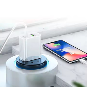 20W PD USB C tipo A + C US EU Plug caricatore da muro QC 3.0 <span class=keywords><strong>caricabatterie</strong></span> <span class=keywords><strong>rapido</strong></span> veloce per <span class=keywords><strong>iPhone</strong></span> Android ad alta velocità caricatore da parete blocco - Product Image 3