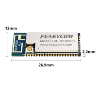Module Feasycom FSC-BT1026D Qualcomm QCC3034 double mode 24 bits BT5.1 pour écouteurs/stéréo TWS