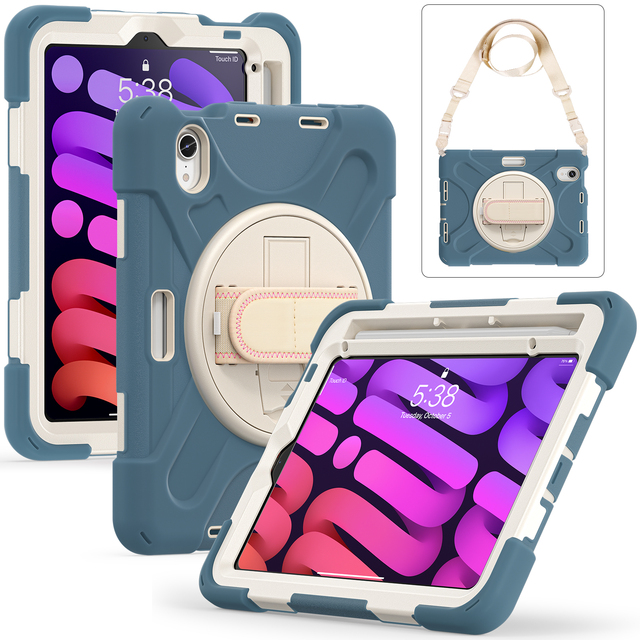 Hot Sale Tablet case for iPad Mini 7 Cases 2024 A17 Pro for iPad Mini 6th Generation Cover Mini 6 8.3 Inch 2021 Case