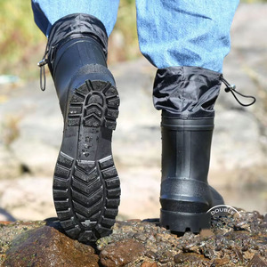 รองเท้าบูทยางพีวีซีสั่งทำขายส่งจากโรงงาน สำหรับคนงาน ล่าสัตว์ ตกปลา ทำฟาร์ม รองเท้ากันน้ำแบบสั่งทำ รองเท้าบูทกันฝน - Product Image 6