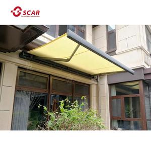 Auvent de terrasse <span class=keywords><strong>électrique</strong></span> à cassette complète <span class=keywords><strong>4M</strong></span> 5M 6M, auvent rétractable motorisé en aluminium pour extérieur - Product Image 3