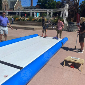 Pista de Curling Inflable para Exteriores, Piso de Curling Express con Material de PVC DWF Resistente - Product Image 4