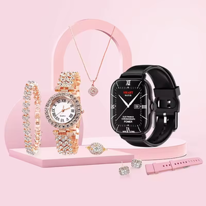 A58 Plus Smartwatch Suit Venta caliente Relojes dobles Hombres Mujeres Pulsera inteligente Oro Deporte Relojes inteligentes Equipo de uso - Product Image 3