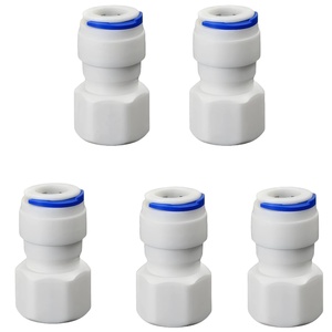 <span class=keywords><strong>Raccordo</strong></span> Dritto a Innesto Rapido con Filettatura Femmina <span class=keywords><strong>3</strong></span>/<span class=keywords><strong>8</strong></span>\" per Tubo OD <span class=keywords><strong>3</strong></span>/<span class=keywords><strong>8</strong></span>\" - Product Image 1