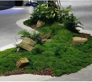 Simulated Moss Turf Lawn Landscaping Bonsai Artificial Diy Bionic Micro Landscape Green Plant Decoration