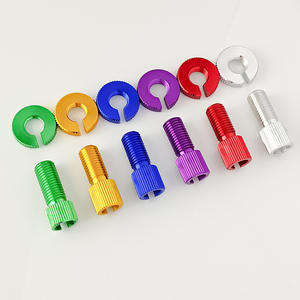 Câble d'embrayage pour moto, véhicule électrique, véhicule tout-terrain, vis de réglage en alliage d'aluminium coloré M8 M10 - Product Image 1