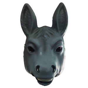 Silicone Material Donkey Kids Animal Masks for Halloween Party