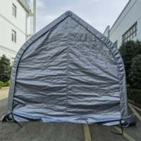 Abri de stationnement pour voiture en vente chaude, abri de voiture extensible, installation facile, abri de voiture partiel