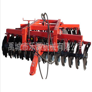 Arado de Discos de 28 Cuchillas Multifuncional para Preparación de Tierras Agrícolas, Color Rojo - Product Image 3