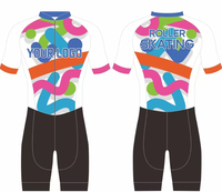 Ensemble de maillots de course à pied pour patinage de vitesse par compression, triathlon, cyclisme, sport, combinaison de maillots de saut à roulettes
