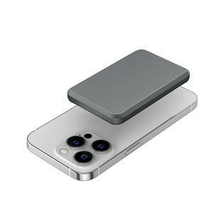 พาวเวอร์แบงค์แบบพกพาขนาดเล็ก 5000mAh Pd 20W รองรับการชาร์จเร็วแบบไร้สาย ดีไซน์บางเฉียบ พร้อมแม่เหล็ก  สำหรับ iPhone  รับสกรีนโลโก้ - Product Image 4