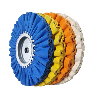 PEXMIENATS 18 pouces tissu blanc conduit d'air tissu roue métal Wagon roues antique métal chariot roues - Product Image 1