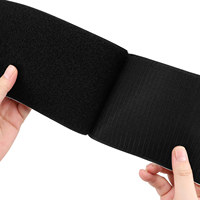 Adhésif personnalisé écologique haute résistance pour ruban de fixation, boucle auto-agrippante en nylon à dos adhésif, fixation sans perçage pour plaque d'immatriculation de voiture