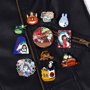 Japan Manga Collection Chest <b>Pin</b> Kawaii Clothing Backpack Decoration <b>Pin</b> Totoro Lapel <b>Pin</b> - Product Image 5