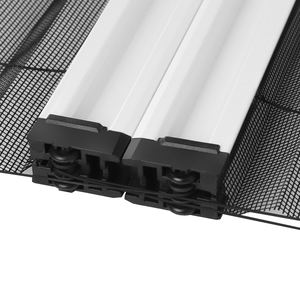 P20 Euro-Style porte carrée or noir moleté <span class=keywords><strong>moustiquaire</strong></span> fenêtres en aluminium quincaillerie fournitures en gros - Product Image 6