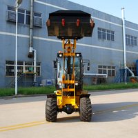 Langsung dari Pabrik |   Wheel Loader Kompak H280 1 Ton, Bucket 0.5m³ untuk Pertanian, Lanskap & Penanganan Material Konstruksi