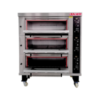 Fabrieks Prijs Oven Multifunctionele 3-laags Elektrische Oven 18kw voor Pizza, Brood en Gebak