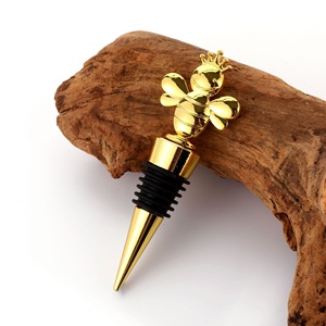 Fête d'anniversaire de mariage européen américain <span class=keywords><strong>petit</strong></span> cadeau créatif transfrontalier petite abeille <span class=keywords><strong>bouchon</strong></span> de conservation du <span class=keywords><strong>vin</strong></span> rouge <span class=keywords><strong>bouchon</strong></span> de <span class=keywords><strong>vin</strong></span> - Product Image 3