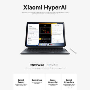 Tableta POCO Pad X1 8+512G Gris/Azul Profesional Android 11 Qualcomm Snapdragon con Pantalla Táctil Capacitiva USB Tipo C - Product Image 5