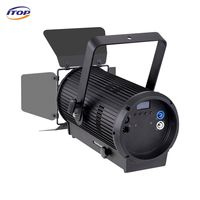 Projecteur LED DMX électrique 100/200W 3200K/5600K pour studio TV, cinéma, affichage vidéo, lumière Fresnel LED