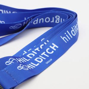 Wholesale Neck Strap Polyester Lanyard Detachable Breakaway <b>Buckle</b> Office Staff ID Lanyard Keychain Custom Logo - Product Image 3