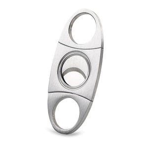 Custom Logo Custom Color Mini Kit Premium Multi-Blade <b>Cigar</b> Cutter Scissors with Luxury Style Stainless Steel Blades 9*4cm - Product Image 6