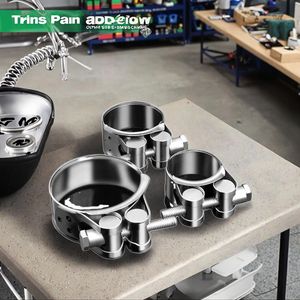 Phần 2 kẹp ống kẹp với buộc Lugs din3017 304 thép không gỉ đôi đã kết thúc mạnh mẽ họng kẹp - Product Image 4