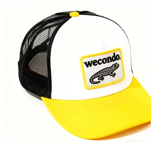 Mô hình hợp thời trang mùa hè ngoài trời <span class=keywords><strong>Trucker</strong></span> <span class=keywords><strong>Hat</strong></span> 3D thêu vá lưới thoáng khí phổ biến Unisex chống nắng nhân vật - Product Image 2