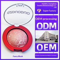 Fabricante de Contratos OEM/ODM Transfronterizo de Paletas de Rubor e Iluminador Todo en Uno, Origen China, Modelo DDKF1863