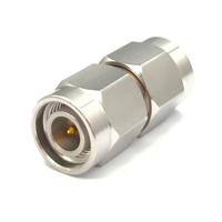 Adaptateur RF droit TNCA-JJG50 Ohm, connecteur coaxial mâle-mâle, adapté aux équipements de test micro-ondes
