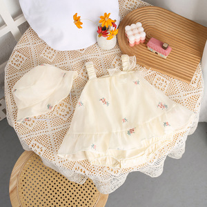 Top estivi all'ingrosso, scoregge, gonne, tute e capispalla estivi sottili da <span class=keywords><strong>bambina</strong></span> per neonati - Product Image 1