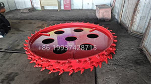 Machine à creuser des fossés d'irrigation montée sur tracteur <span class=keywords><strong>agricole</strong></span>, machine à rainurer les routes, machine à creuser des tranchées de drainage, machine à creuser des tranchées d'asphalte - Product Image 2