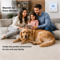 Nuevo Termostato Digital Inalámbrico Programable Wifi Tuya para Calefacción por Suelo Radiante