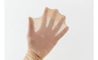 Collants Bébé en Soie / Mi-Bas Filles Princesse Fins Transparents Papillons d'Été Personnalisés OEM KTS484