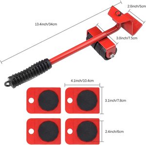 Kit de glissières de meubles, outils pratiques et lourds, permet de gagner des objets lourds - Product Image 4