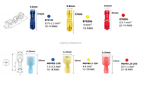 Gaopeng Connecteurs de fils en T auto-dénudants 22-18 AWG Quick Splice Nylon isolé sans soudure pour faisceau de câbles