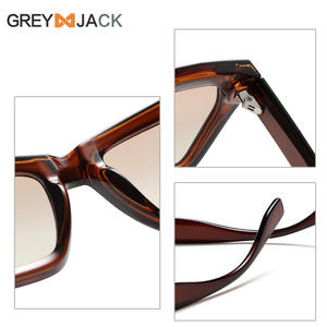 Gafas de Sol Grey Jack con Armazón TR90, Lentes Polarizadas Marrones, Protección UV400, Estilo Unisex - Product Image 1