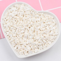 Tranches de pâte polymère en forme de cœur de bonne qualité, figurines, kit de nail art, saupoudrages, poterie souple, fabrication de bijoux, garniture pour slime