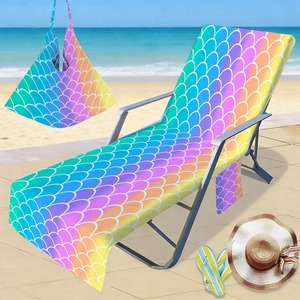 Nautical Anchor <strong>Surf</strong> <strong>Print</strong> Microfiber Beach Lounge Chair Cover With Storage Bag Quick Dry Sunbed Towel Digital <strong>Print</strong> - Product Image 3