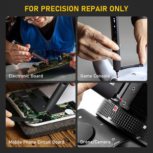 <span class=keywords><strong>Glede</strong></span> Jeu de tournevis électriques de précision à couple à 5 vitesses 3.7V sans fil rechargeable DIY Iphone Outils de réparation Tournevis électriques - Product Image 2