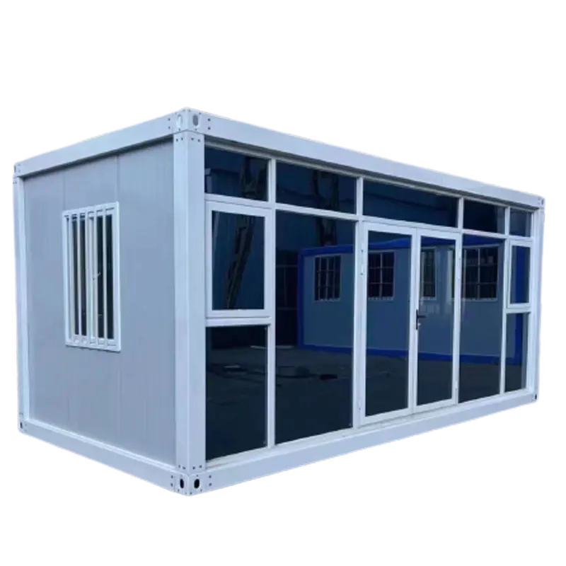 Low Cost Portable Prefab Container House Construction Material Apartments Porta Cabin For South Africa