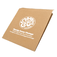 Emballages personnalisés pour vêtements OEM, enveloppes en papier kraft, boîtes d'expédition en carton, sacs d'expédition en papier
