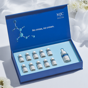 Cajas de papel rígido de vial de vidrio de medicina reciclable <span class=keywords><strong>Caja</strong></span> de regalo de embalaje de botella de inyección magnética personalizada de 3ml con logotipo - Product Image 1