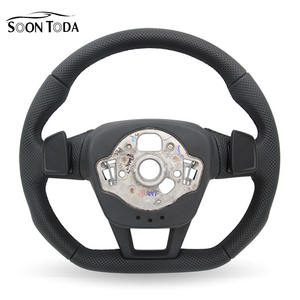 Soon toda สำหรับ <span class=keywords><strong>Audi</strong></span> <span class=keywords><strong>RS</strong></span> S5 Q7 A6 C7 C7 2012 Sq7 Q7 C7 A6พวงมาลัยคาร์บอนไฟเบอร์แบนด้านล่าง - Product Image 3