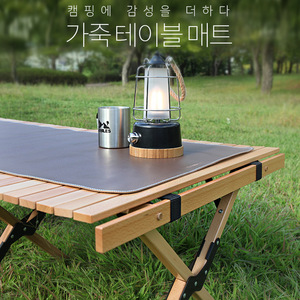 Extra Large Outdoor Camping Mat/<b>Table</b> Mat, Pot Mat, Bowl Mat, Tablecloth, Leather Picnic Mat, Non-slip, Oil-proof, Wash-free - Product Image 4