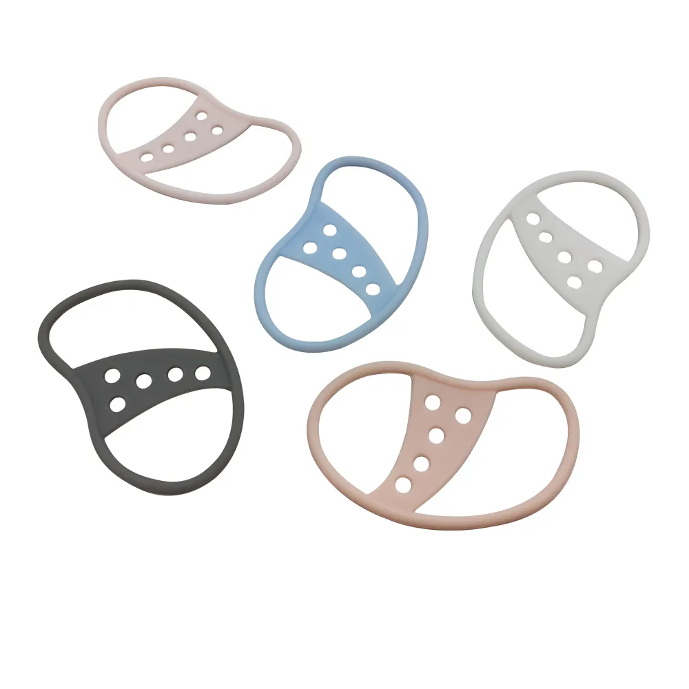 Crochet d'oreille anti-perte en Silicone, 2 pièces, support de protection, clips pour écouteurs, accessoire sans fil