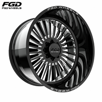 Jantes forgées sur mesure 18 20 22 24 26 28 30 pouces compatibles avec Chevy C10 Silverado GMC Sierra Ram Ford F100 Impala Bel Air Hot Rod